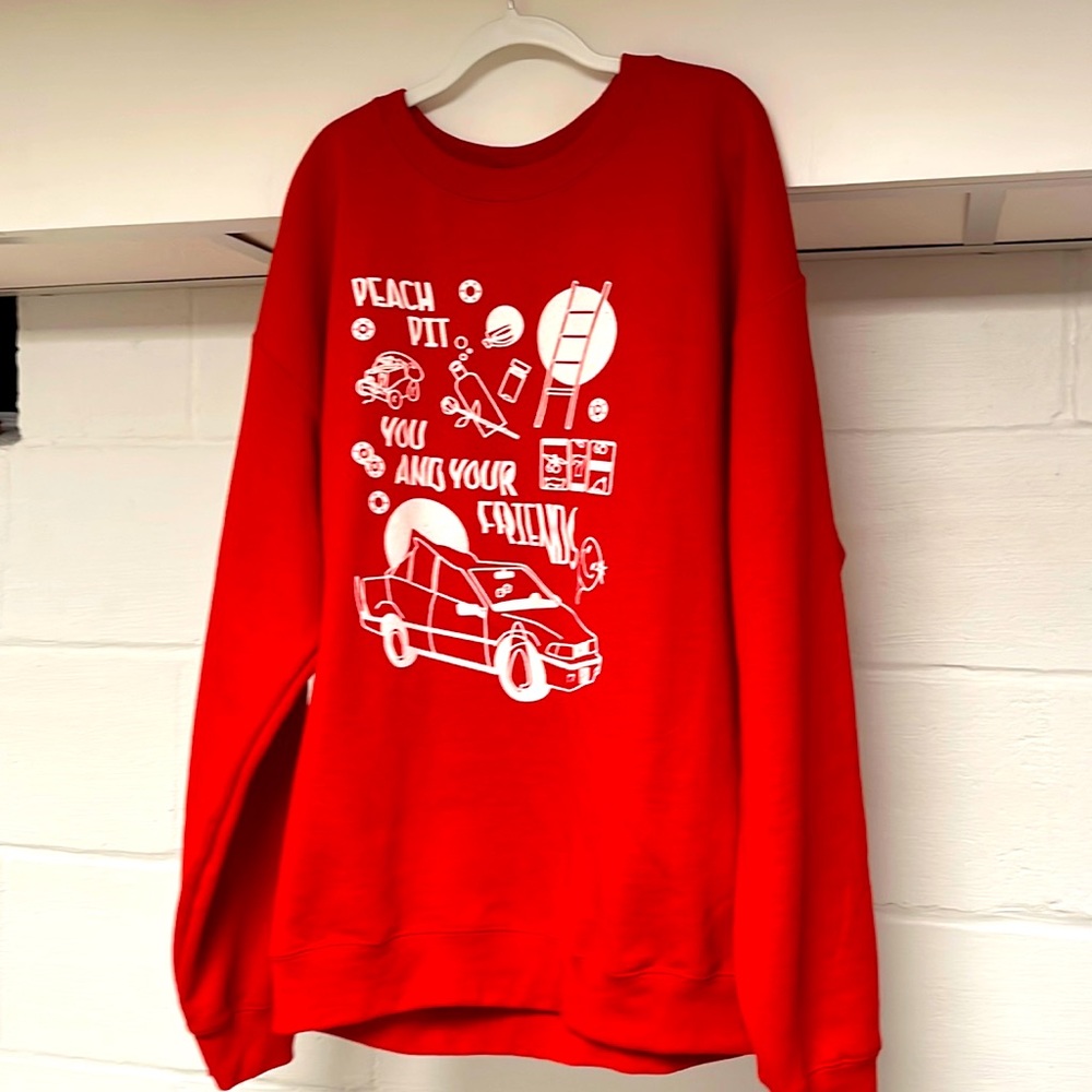 Brand new Peach Pit pullover sweatshirt